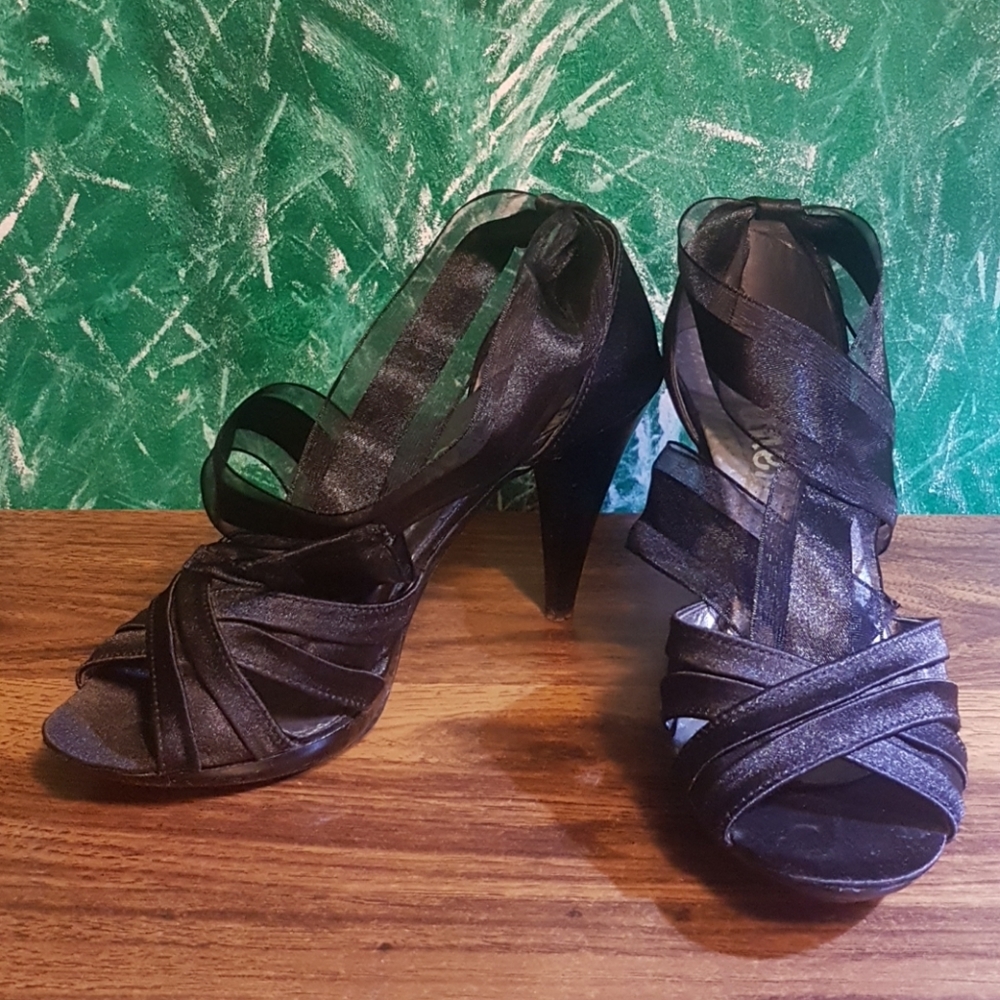 Danex Ankle Wrap Stiletto Heels
